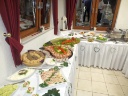 Fischplatten mit Beilagen